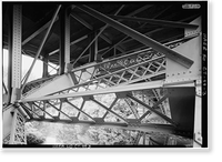 Merritt Parkway, Saugatuck River Bridge, Spanning Saugatuck River, Westport, Fairfield County, CT - 3, Historic Reproduction
