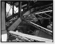 Merritt Parkway, Saugatuck River Bridge, Spanning Saugatuck River, Westport, Fairfield County, CT - 13, Vintage Print
