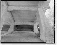 Merritt Parkway, Saugatuck River Bridge, Spanning Saugatuck River, Westport, Fairfield County, CT - 14, Historic Reproduction