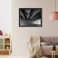 Merritt Parkway, Wilton Road Bridge, Spanning Wilton Road/Route 33 at I-41, Westport, Fairfield County, CT - 5, Vintage Wall Art