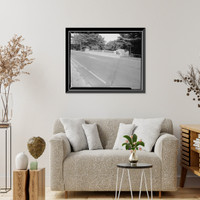 Merritt Parkway, Wilton Road Bridge, Spanning Wilton Road/Route 33 at I-41, Westport, Fairfield County, CT - 12, Vintage Print