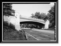 Merritt Parkway, Clinton Avenue/North Clinton Avenue Bridge, Spanning Merritt Parkway, Westport, Fairfield County, CT, Historic Print