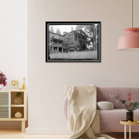 Major General Solomon Cowles House, Main Street, Farmington, Hartford County, CT - 5, Historic Print