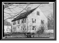 Welles-Shipman House, Station Street, South Glastonbury, Hartford County, CT, Vintage Wall Art