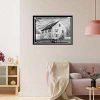 Welles-Shipman House, Station Street, South Glastonbury, Hartford County, CT, Vintage Wall Art