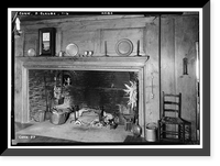 Welles-Shipman House, Station Street, South Glastonbury, Hartford County, CT - 6, Antique Print
