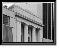 Historic Framed Print, Mechanics Savings Bank Building, 80 Pearl Street, Hartford, Hartford County, CT - 3,  17-7/8" x 21-7/8"