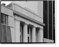 Historic Framed Print, Mechanics Savings Bank Building, 80 Pearl Street, Hartford, Hartford County, CT - 3,  17-7/8" x 21-7/8"