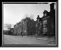 Historic Framed Print, 12-20 Morris Street (Apartments), Hartford, Hartford County, CT,  17-7/8" x 21-7/8"