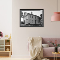 Historic Framed Print, House (Doorways), Scantic, Hartford County, CT,  17-7/8" x 21-7/8"