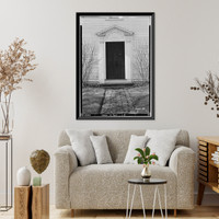 Lieutenant William King Place, North Main Street, Suffield, Hartford County, CT - 3, Vintage Print