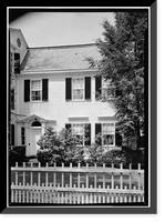 Burbank-Hatheway House, Main Street, Suffield, Hartford County, CT - 3, Historic Print