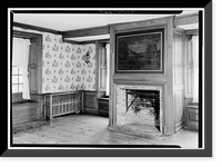 Burbank-Hatheway House, Main Street, Suffield, Hartford County, CT - 14, Historic Print