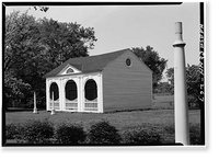Burbank-Hatheway Summer or Well House, Main Street, Suffield, Hartford County, CT, Vintage Wall Art