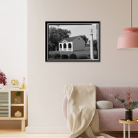 Burbank-Hatheway Summer or Well House, Main Street, Suffield, Hartford County, CT, Vintage Wall Art