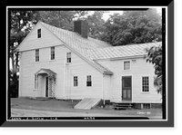 Historic Framed Print, Captain Jonathan Sheldon House, Sheldon Street, West Suffield, Hartford County, CT,  17-7/8" x 21-7/8"