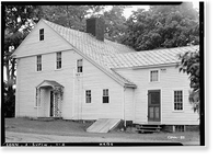 Historic Framed Print, Captain Jonathan Sheldon House, Sheldon Street, West Suffield, Hartford County, CT,  17-7/8" x 21-7/8"