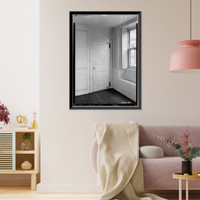 Historic Framed Print, Hezekiah Chaffee House, 108 Palisado Avenue, Windsor, Hartford County, CT - 5,  17-7/8" x 21-7/8"