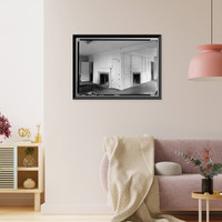 Historic Framed Print, Hezekiah Chaffee House, 108 Palisado Avenue, Windsor, Hartford County, CT - 6,  17-7/8" x 21-7/8"