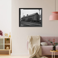 Hartford & New Haven Railroad, Freight Depot, 40 Central Street, Windsor, Hartford County, CT - 3, Antique Poster