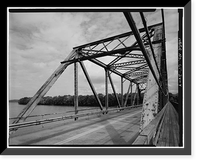 Bridge Street Bridge, Spanning Connecticut River on CT State Route 140, Windsor Locks, Hartford County, CT - 4, Antique Wall Art