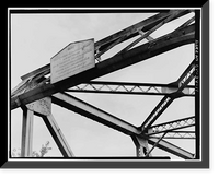 Bridge Street Bridge, Spanning Connecticut River on CT State Route 140, Windsor Locks, Hartford County, CT - 11, Historic Reproduction