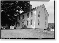 Mallory Tavern, Barkhamsted, Litchfield County, CT, Antique Print