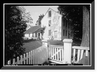 Captain Samuel Rockwell House, Colebrook, Litchfield County, CT Classic, Vintage Poster