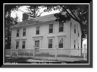 Martin Rockwell House, Colebrook Green, Colebrook, Litchfield County, CT, Vintage Print