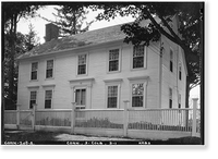 Martin Rockwell House, Colebrook Green, Colebrook, Litchfield County, CT, Vintage Print