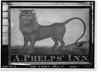 Captain Arah Phelphs Inn, Colebrook, Litchfield County, CT - 7, Vintage Print