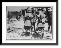 King Geo. Sees German Armour Classic, Vintage Print