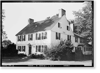 Messenger House, Harwinton, Litchfield County, CT, Historic Print
