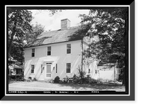 House on Center Green, Harwinton, Litchfield County, CT, Vintage Wall Art