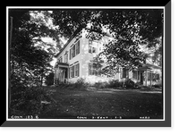 Historic Framed Print, Mills House, Kent, Litchfield County, CT - 2,  17-7/8" x 21-7/8"