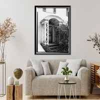 Historic Framed Print, Mills House, Kent, Litchfield County, CT - 5,  17-7/8" x 21-7/8"