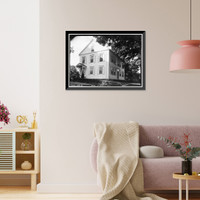 Historic Framed Print, Roberts House, Kent, Litchfield County, CT,  17-7/8" x 21-7/8"