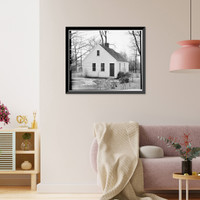 Law School, South Street, Litchfield, Litchfield County, CT, Antique Poster
