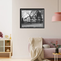 Ozias Seymour Homestead, South Street, Litchfield, Litchfield County, CT, Antique Poster