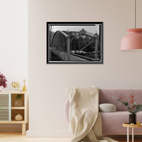Boardman's Lenticular Bridge, Spanning Housatonic River on Boardman's Road, New Milford, Litchfield County, CT - 2, Historic Reproduction