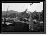 Boardman's Lenticular Bridge, Spanning Housatonic River on Boardman's Road, New Milford, Litchfield County, CT - 4 Classic, Antique Wall Art