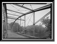 Boardman's Lenticular Bridge, Spanning Housatonic River on Boardman's Road, New Milford, Litchfield County, CT - 8, Historic Reproduction