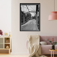 Boardman's Lenticular Bridge, Spanning Housatonic River on Boardman's Road, New Milford, Litchfield County, CT - 10, Antique Wall Art