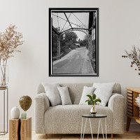 Boardman's Lenticular Bridge, Spanning Housatonic River on Boardman's Road, New Milford, Litchfield County, CT - 10, Antique Wall Art