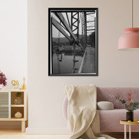 Boardman's Lenticular Bridge, Spanning Housatonic River on Boardman's Road, New Milford, Litchfield County, CT - 11 Classic, Antique Wall Art