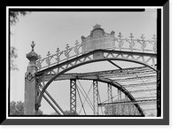 Boardman's Lenticular Bridge, Spanning Housatonic River on Boardman's Road, New Milford, Litchfield County, CT - 12 Classic, Antique Poster