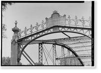 Boardman's Lenticular Bridge, Spanning Housatonic River on Boardman's Road, New Milford, Litchfield County, CT - 12 Classic, Antique Poster