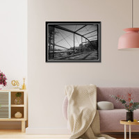 Lover's Leap Lenticular Bridge, Spanning Housatonic River on Pumpkin Hill Road, New Milford, Litchfield County, CT - 5, Vintage Print