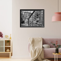 Lover's Leap Lenticular Bridge, Spanning Housatonic River on Pumpkin Hill Road, New Milford, Litchfield County, CT - 7, Vintage Wall Art