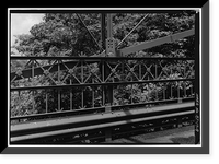 Lover's Leap Lenticular Bridge, Spanning Housatonic River on Pumpkin Hill Road, New Milford, Litchfield County, CT - 9, Historic Print